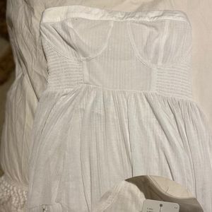 Free people strapless top